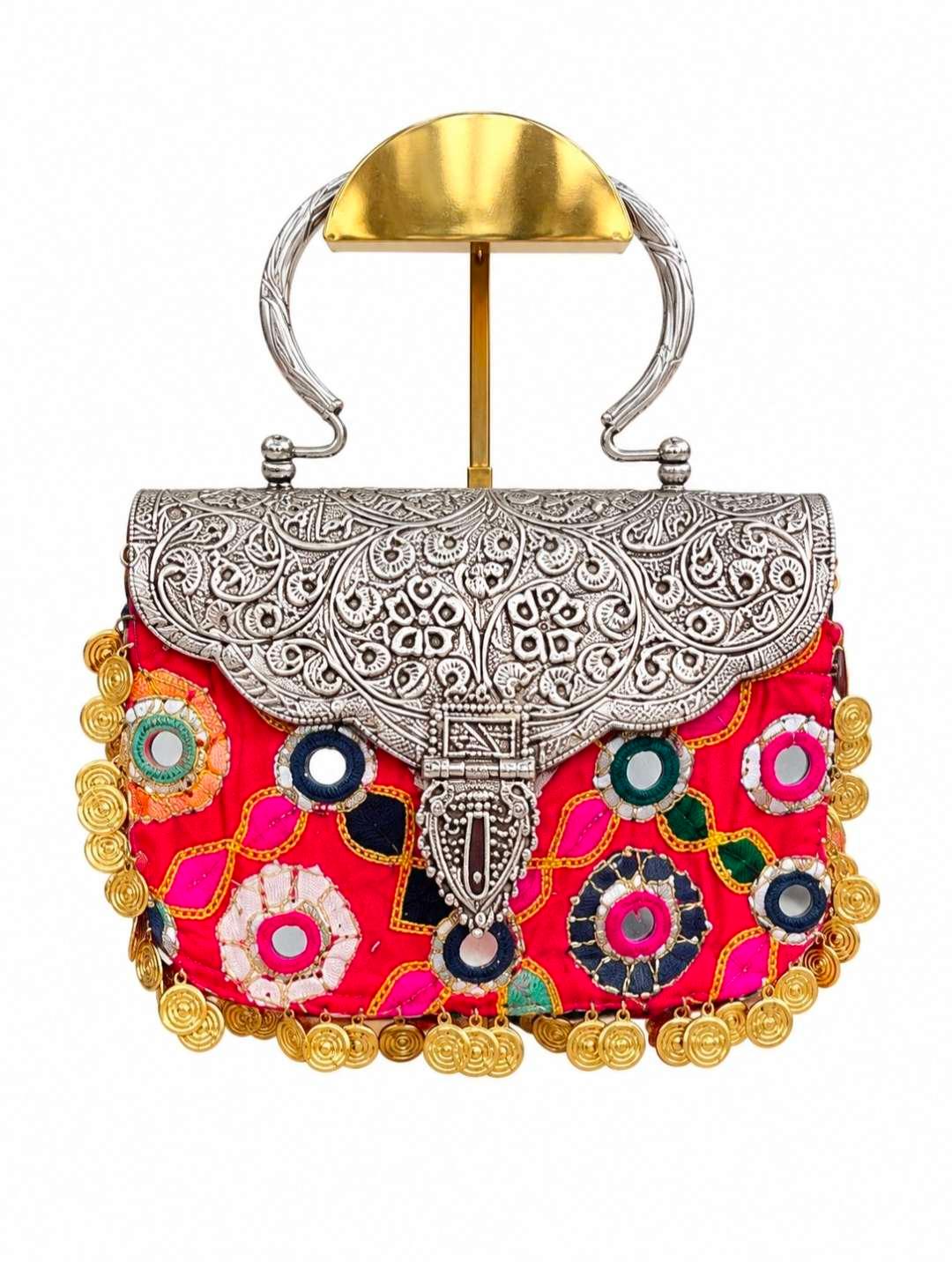 The Rani Rouge — Silver-Plated Fusion Bag - Image 1